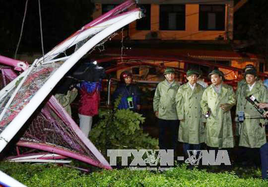 Bão số 10 đã làm 4 người chết, 8 người bị thương, gây  nhiều thiệt hại nghiêm trọng
